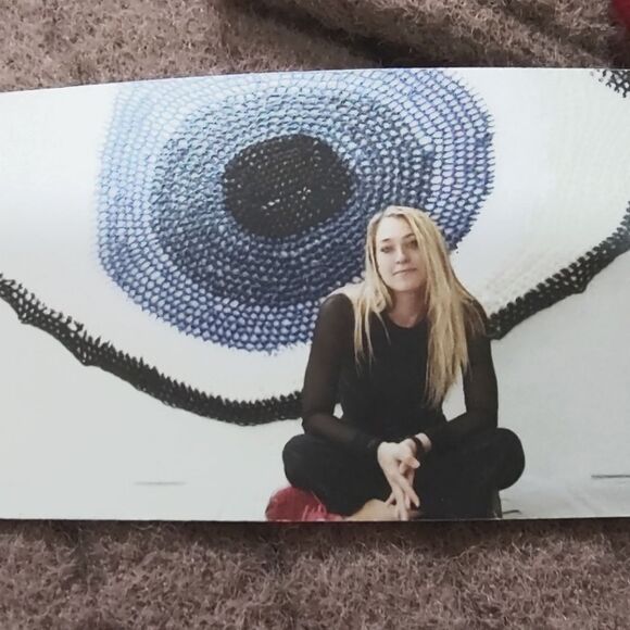 London Kaye Cropped Button Down Ribbed Long Sleeve Knit Sweater with Collar US L - Picture 5 of 7